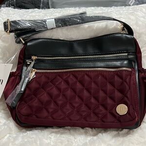 Berry/Black Jessica Moore Bag